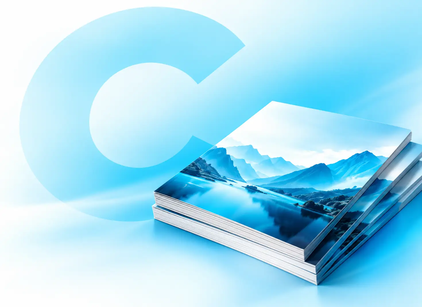 CMYK grafika SPRINT-SERVIS – cyan